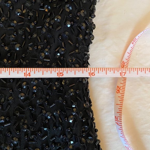 80s Vintage Niteline by Della Roufogali Beaded Sequin Mini Dress - Picture 14 of 16